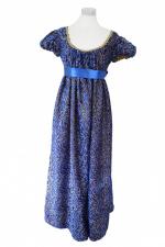 Ladies 19th Century Jane Austen Regency Evening Ball Gown Size 12 - 14